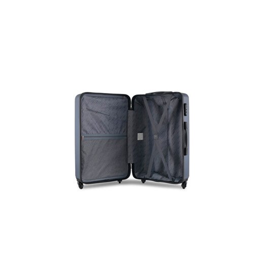 Semi Line Walizka średnia T5691-2 Szary Semi Line uniwersalny MODIVO