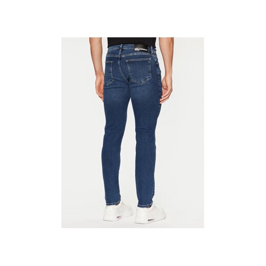 Karl Lagerfeld Jeans Jeansy A1M10005 Granatowy Skinny Fit 30_32 MODIVO