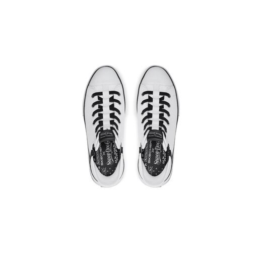 Skechers Sneakersy Snoop One-Boss Life Canvas 251026/WBK Biały Skechers 39 MODIVO