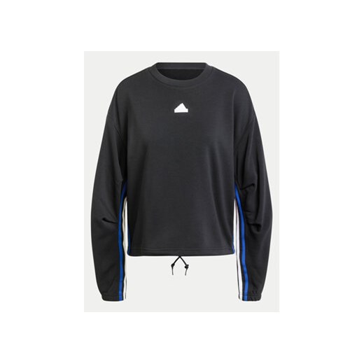 adidas Bluza Express IX3741 Czarny Loose Fit XS MODIVO