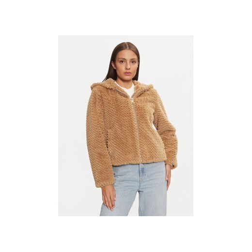 Guess Kurtka przejściowa W3BL50 WFSD0 Beżowy Regular Fit Guess XL MODIVO