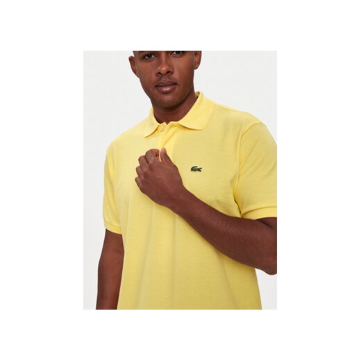 Lacoste Polo L1212 Żółty Regular Fit Lacoste 5 MODIVO