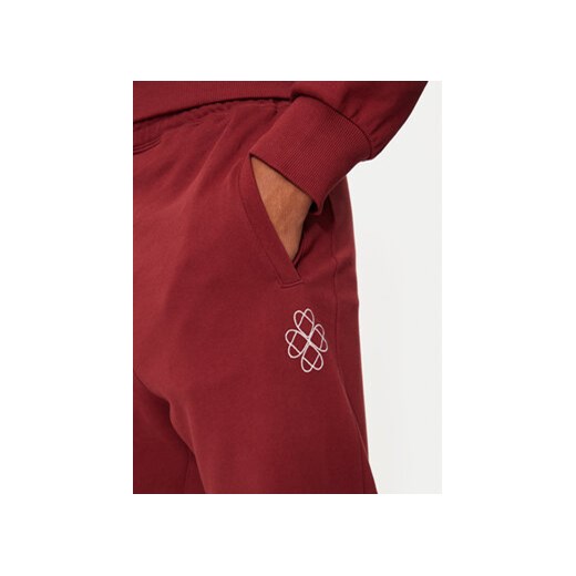 United Colors Of Benetton Spodnie dresowe 342ZUF01D Bordowy Regular Fit United Colors Of Benetton XL MODIVO