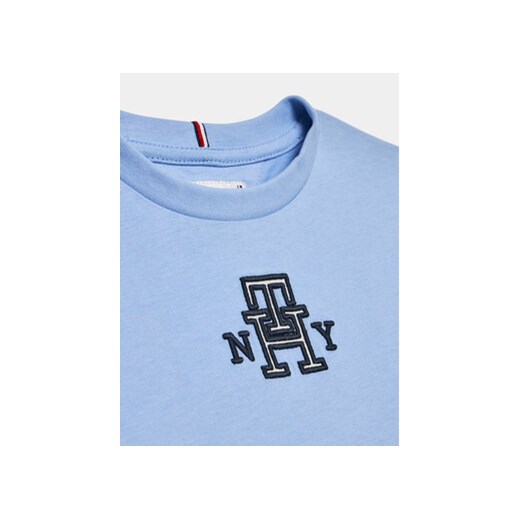 Tommy Hilfiger T-Shirt KG0KG07437 D Niebieski Regular Fit Tommy Hilfiger 10Y MODIVO