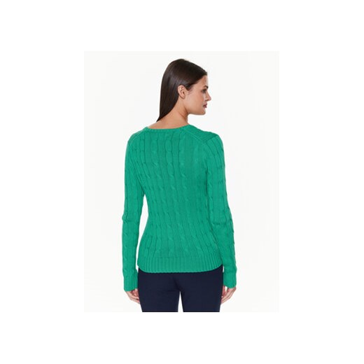 Polo Ralph Lauren Sweter 211891641005 Zielony Slim Fit Polo Ralph Lauren XS MODIVO