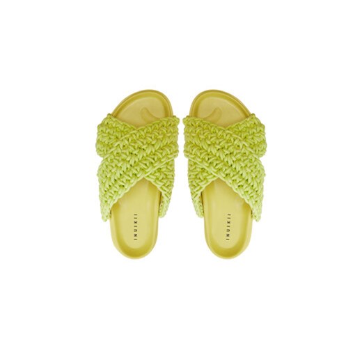 Inuikii Klapki Woven 70104-105 Zielony Inuikii 36 MODIVO