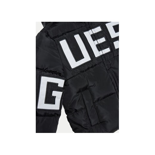 Guess Kurtka puchowa N4BL04 WB240 Czarny Regular Fit Guess 18M MODIVO