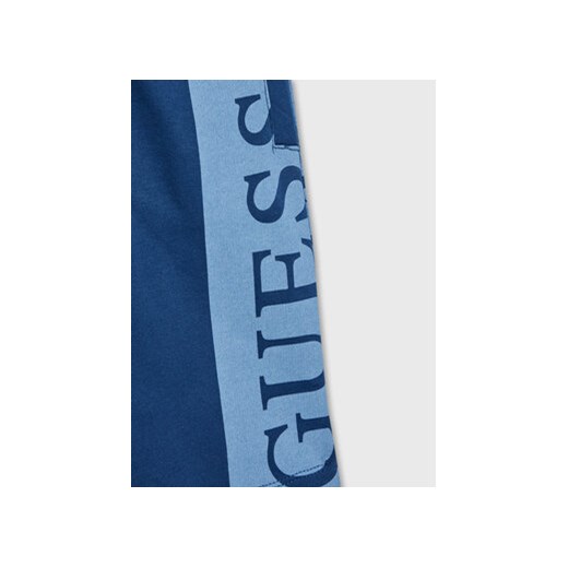 Guess Szorty sportowe L3GD03 KA6R0 Niebieski Relaxed Fit Guess 8Y MODIVO