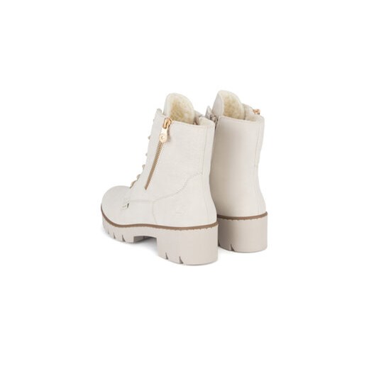 Rieker Botki X5719-60 Beżowy Rieker 41 MODIVO