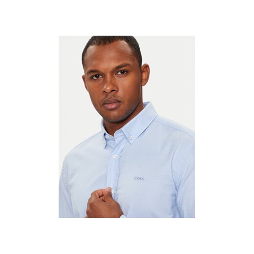 Boss Koszula 50520259 Niebieski Casual Fit 44 MODIVO