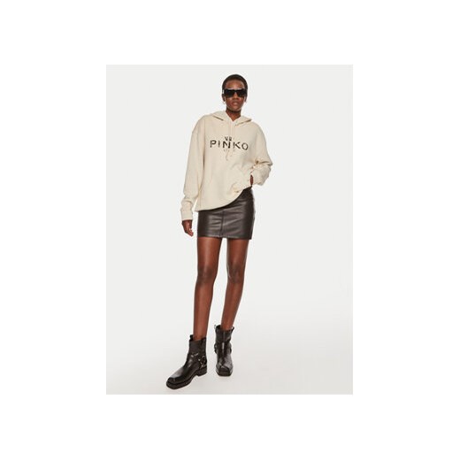 Pinko Bluza Bassani 104388 A27V Beżowy Regular Fit Pinko L MODIVO
