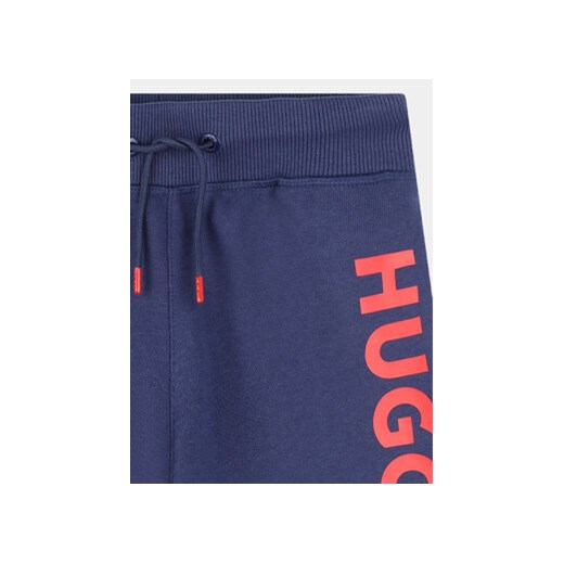 Hugo Szorty sportowe G00034 S Granatowy Regular Fit 10Y MODIVO