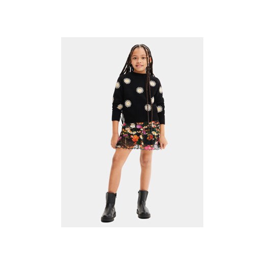 Desigual Sweter 23WGJF01 Czarny Regular Fit Desigual 3_4Y MODIVO