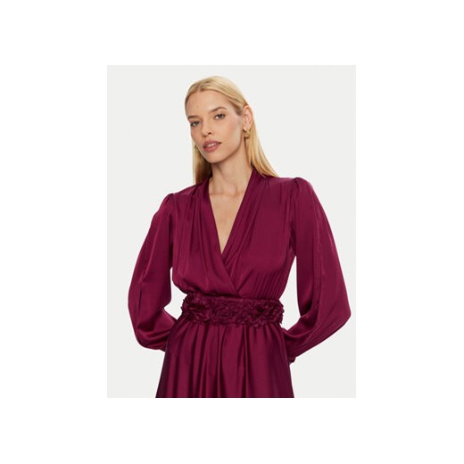 Rinascimento Sukienka wieczorowa CFC0120276003 Bordowy Regular Fit Rinascimento XS MODIVO