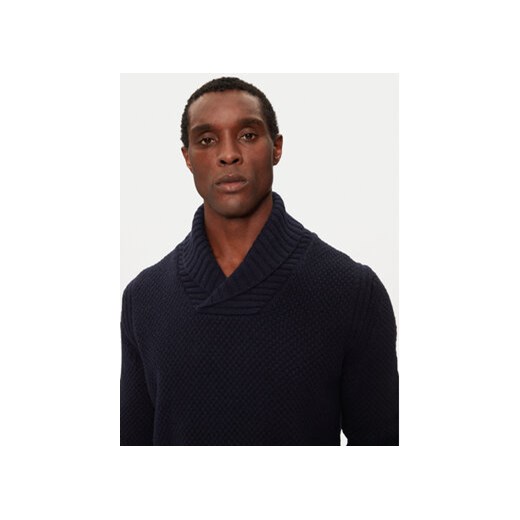 Boss Sweter 50523564 Granatowy Regular Fit S MODIVO