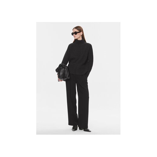 Boss Spodnie materiałowe Tapiana 50479405 Czarny Relaxed Fit 34 MODIVO