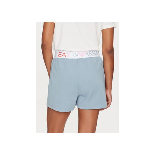 EA7 Emporio Armani Szorty sportowe 3DTS63 TJKWZ 1533 Niebieski Regular Fit XL MODIVO