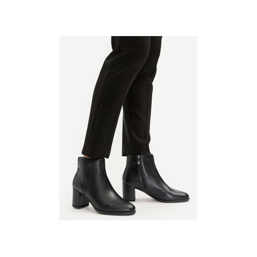 Clarks Botki Freva55 Zip 261747974 Czarny Clarks 39 MODIVO