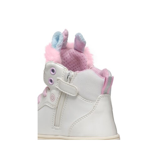 Geox Sneakersy J Skylin Girl J468WA 0NFBH C0653 D Biały Geox 34 MODIVO