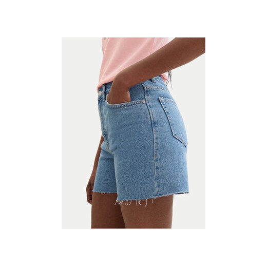 Tom Tailor Denim Szorty jeansowe 1041242 Niebieski Mom Fit Tom Tailor Denim XL MODIVO