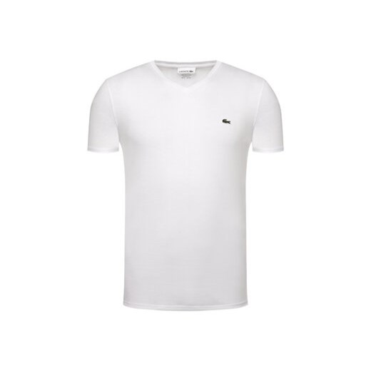Lacoste T-Shirt TH6710 Biały Regular Fit Lacoste 40 MODIVO