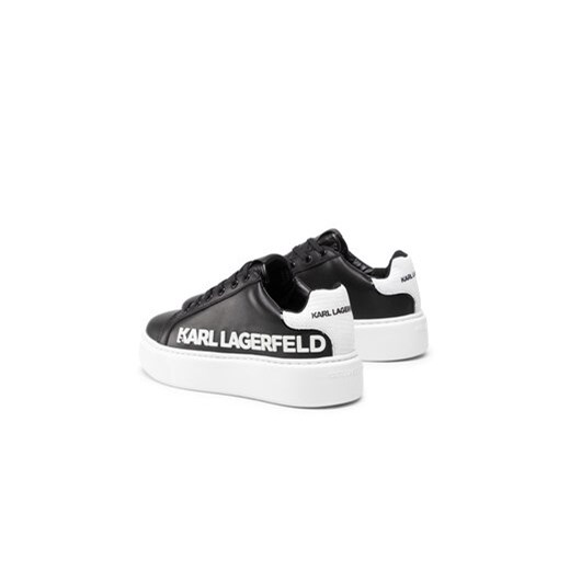 KARL LAGERFELD Sneakersy KL62210 Czarny Karl Lagerfeld 35 MODIVO