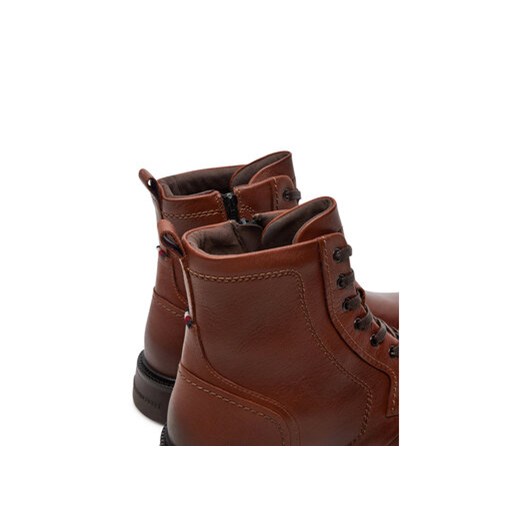 Tommy Hilfiger Trzewiki FM0FM05183 Brązowy Tommy Hilfiger 42 MODIVO