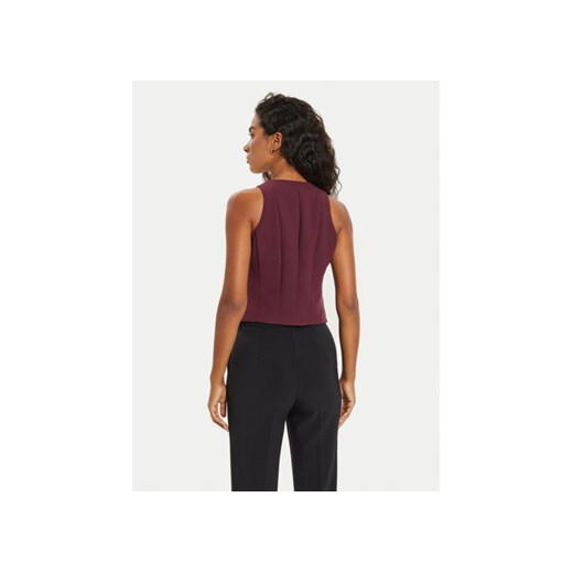 Marciano Guess Kamizelka garniturowa Celia 4BGN04 7046A Bordowy Regular Fit Marciano Guess 46 MODIVO