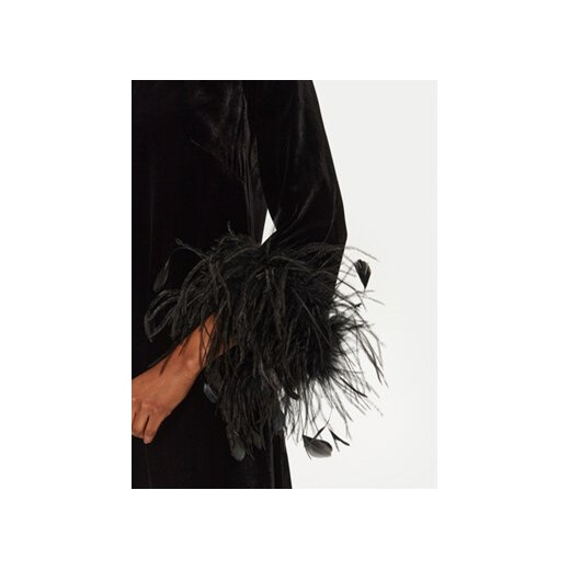 Luisa Spagnoli Sukienka koktajlowa Ghiro 541512 Czarny Regular Fit Luisa Spagnoli XS MODIVO