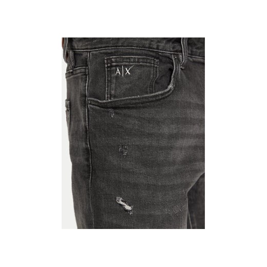 Armani Exchange Jeansy 6DZJ13 Z1YTZ 0903 Szary Slim Fit Armani Exchange 30_32 MODIVO
