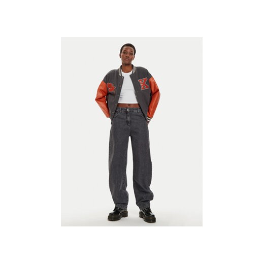 Karl Kani Kurtka bomber 61750001 Szary Loose Fit Karl Kani S MODIVO
