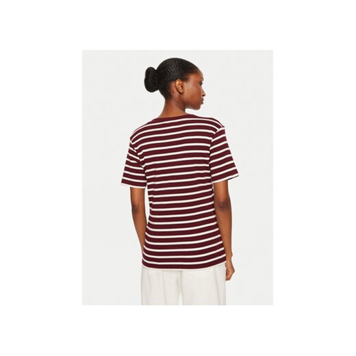 Tommy Hilfiger T-Shirt WW0WW40584 Bordowy Slim Fit Tommy Hilfiger S MODIVO