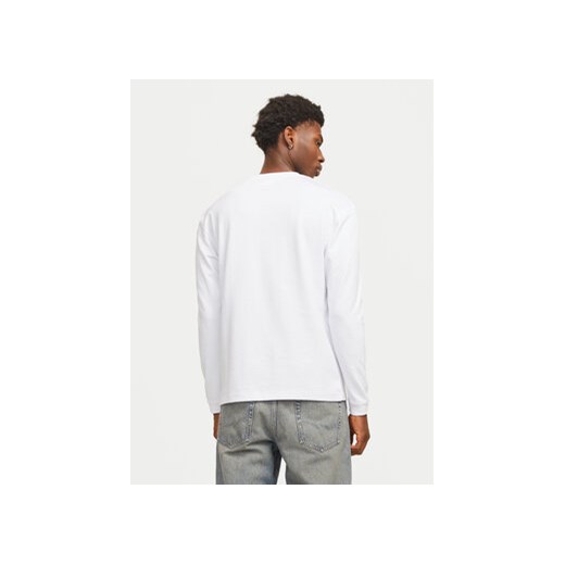 Jack&Jones Longsleeve Charlie 12265426 Biały Regular Fit M MODIVO