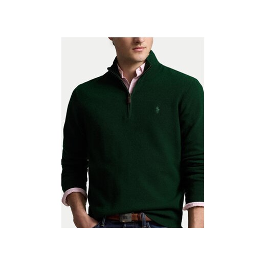 Polo Ralph Lauren Sweter 710876756014 Zielony Regular Fit Polo Ralph Lauren XL MODIVO