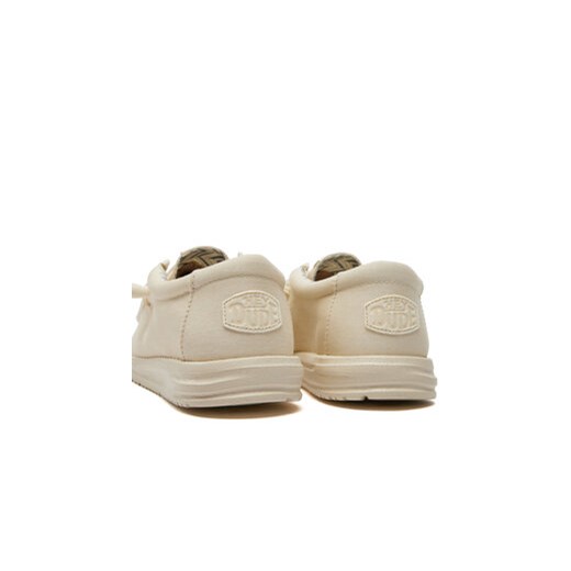 Hey Dude Mokasyny Wally Canvas 40700-1KA Écru 44 MODIVO