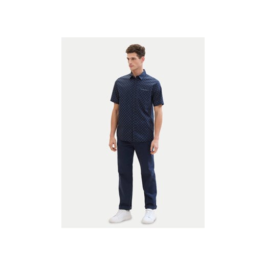 Tom Tailor Koszula 1040138 Granatowy Regular Fit Tom Tailor XXL MODIVO