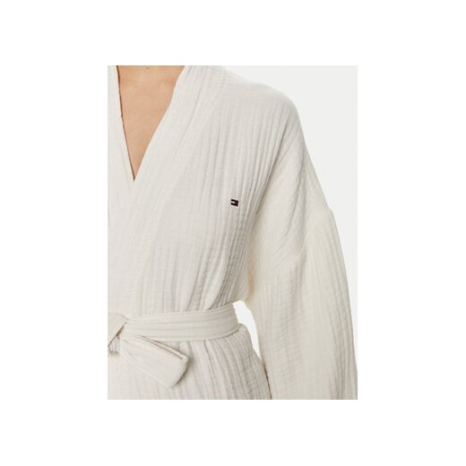 Tommy Hilfiger Szlafrok UW0UW05275 Écru Tommy Hilfiger S MODIVO