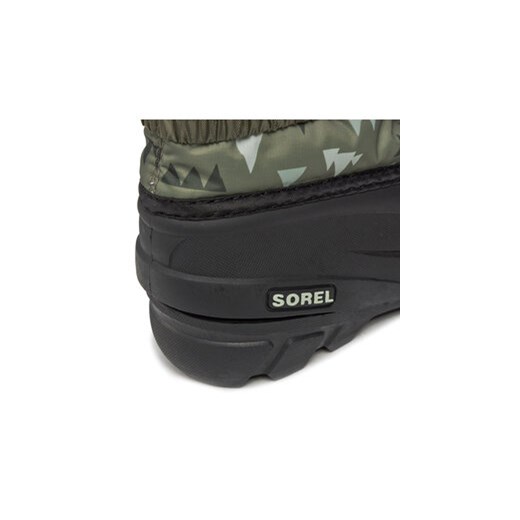 Sorel Śniegowce Youth Flurry™ Print NY3504-397 Zielony Sorel 38 MODIVO