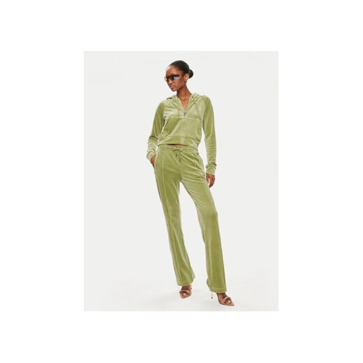 Juicy Couture Bluza Madison JCWA122001 Zielony Slim Fit Juicy Couture XS MODIVO