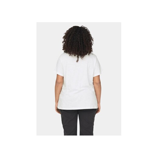 ONLY Carmakoma T-Shirt 15285965 Biały Regular Fit 50_52 MODIVO