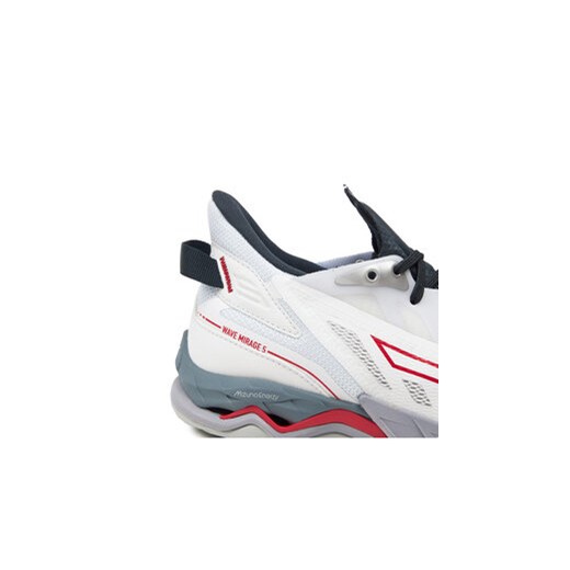 Mizuno Buty halowe Wave Mirage 5 X1GA2350 Biały Mizuno 47 MODIVO