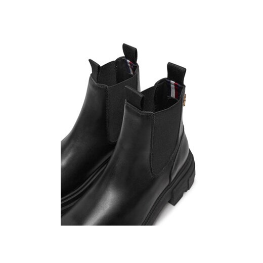 Tommy Hilfiger Sztyblety Combat FW0FW08089 Czarny Tommy Hilfiger 37 MODIVO