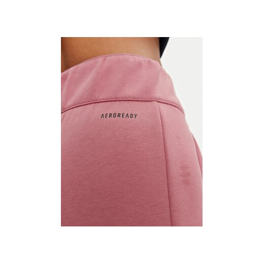 adidas Spodnie dresowe Z.N.E. IW7771 Różowy Regular Fit L MODIVO