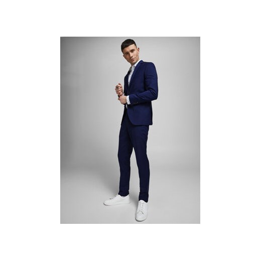 Jack&Jones Garnitur Franco 12181339 Granatowy Super Slim Fit 50 MODIVO