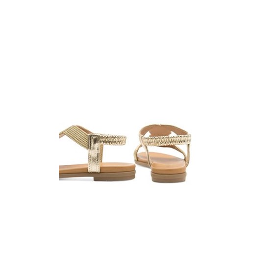 Clara Barson Sandały CASSIE WS120703-01 Złoty Clara Barson 36 MODIVO