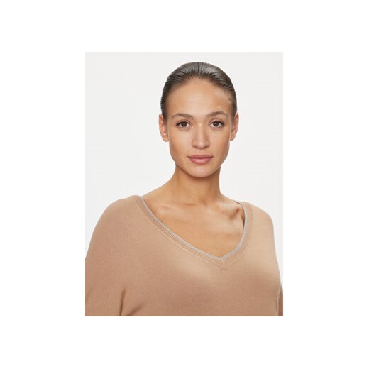 Liu Jo Sweter MF3392 MS49I Brązowy Regular Fit Liu Jo XL MODIVO