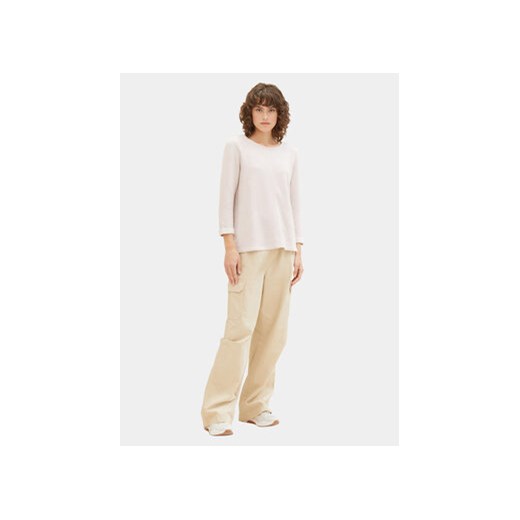 Tom Tailor Sweter 1032696 Beżowy Regular Fit Tom Tailor S MODIVO