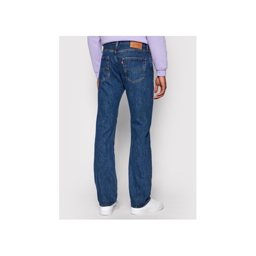 Levi's® Jeansy 501® 00501-0114 Granatowy Original Fit 31_30 MODIVO