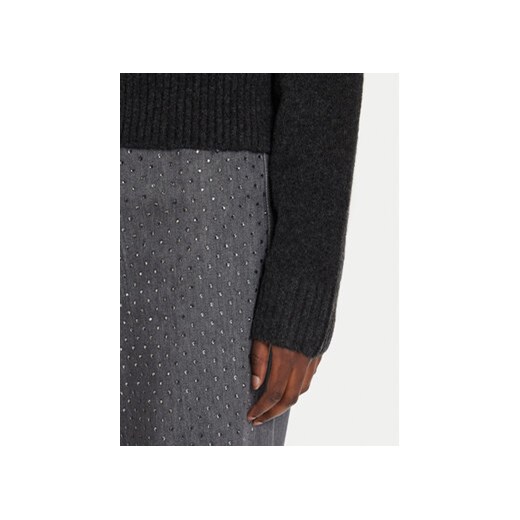 Tommy Jeans Sweter Flag DW0DW18681 Czarny Relaxed Fit Tommy Jeans L MODIVO