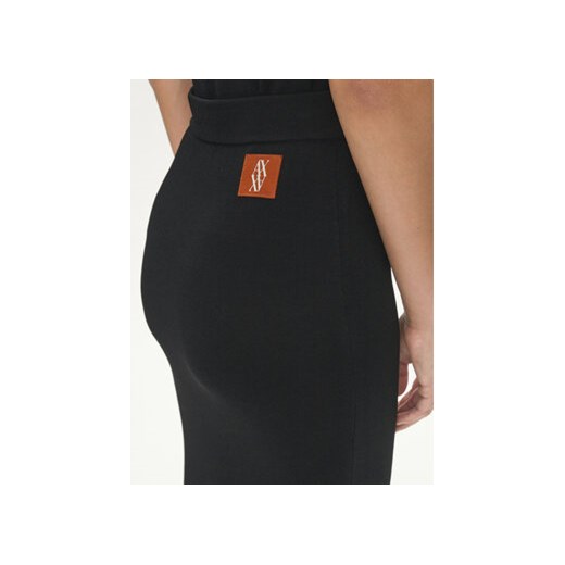 Armani Exchange Spódnica ołówkowa 6DYN1D YMH6Z 1200 Czarny Slim Fit Armani Exchange XL MODIVO